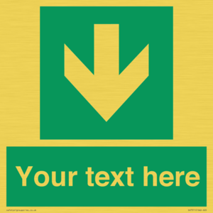 Custom Safe Condition Down arrow